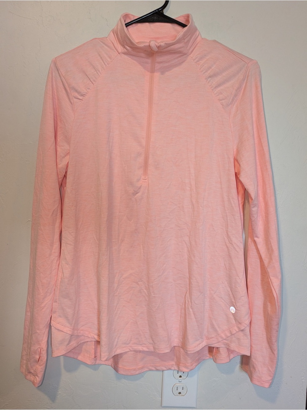 Apana Long Sleeve Quarter-Zip Athletic Pullover